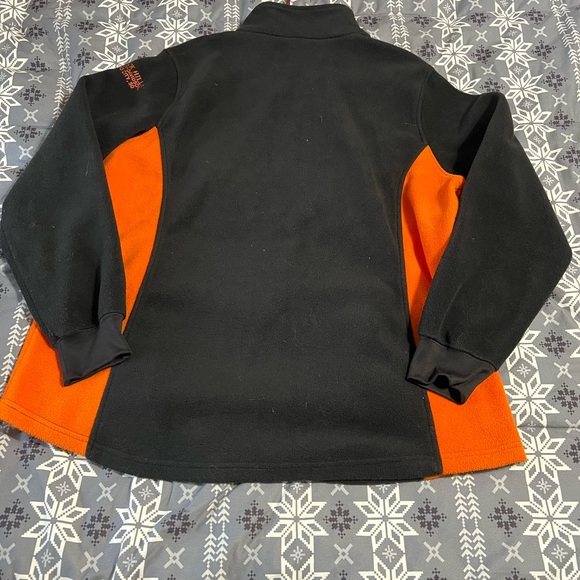 Harley-Davidson Black and Orange Jacket - Picture 5 of 5